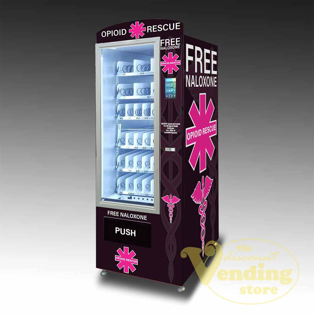 Naloxone / Narcan harm-reduction vending machines: Expanding Access to Life-Saving Medication